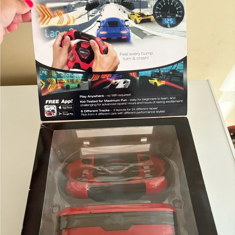 Racing 3D Reality Simulator - Black and Red